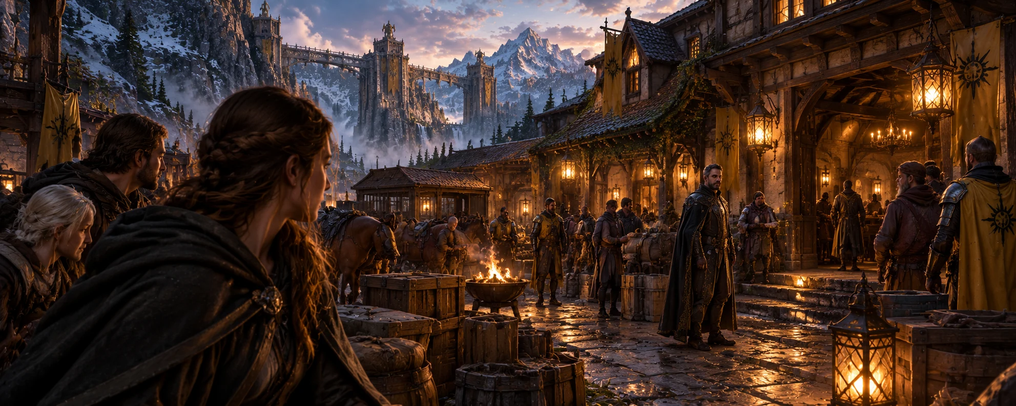 Red Bess spots Rodrigo Alvarez at a crowded trading inn near the Broken Pass
